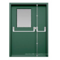 EN BS List 1 2 3 hours fire rated fireproof hotel fire steel resisting fire rated door with glass